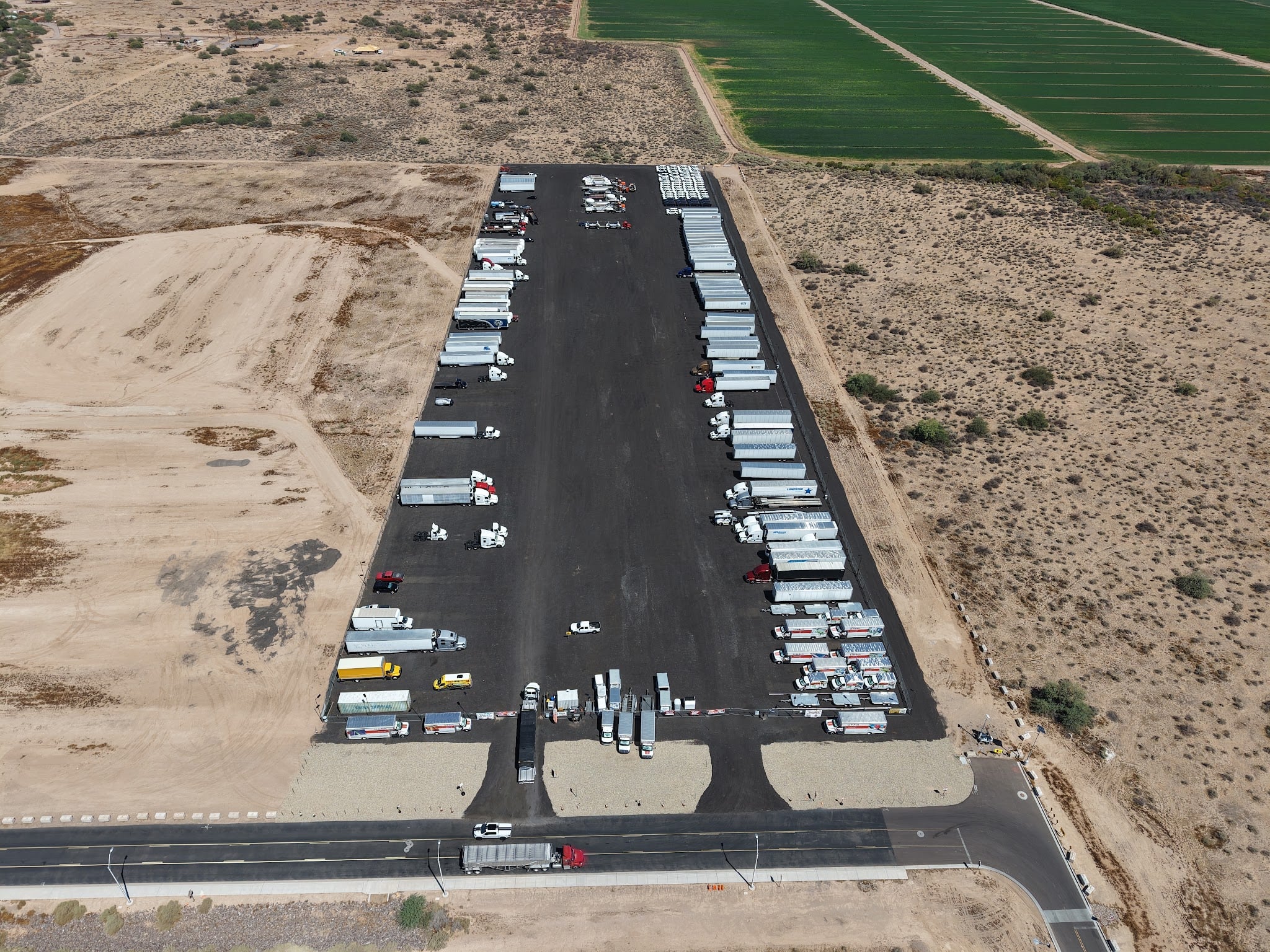 Truck, trailer, and container parking in Chandler, AZ